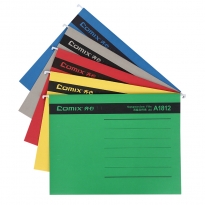 齐心 A1812 易查找吊挂夹 A4 纸质