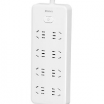 齐心 PCP-WZ828 延长线插座插板 插线板 8位40孔 总控全长3米